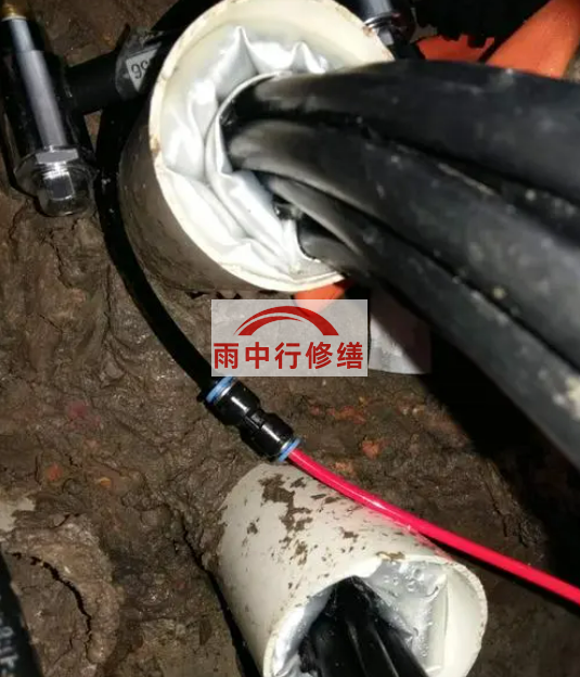 衡阳电缆洞堵漏案例